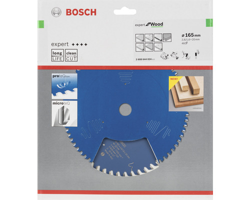 Pilový kotouč Bosch Expert Wood, průměr 165 milimetrů