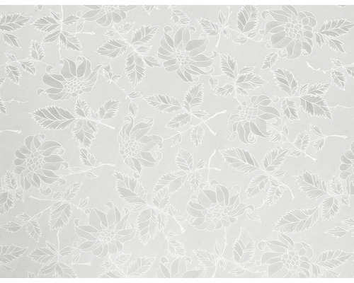 Samolepicí fólie průhledná Glasdekor Geprägt Damast 45x200 cm Tapeta s květinovým vzorem