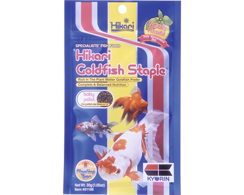 Krmivo pro ryby HIKARI Goldfish Staple baby 30 g Hikari Goldfish Staple krmivo pro ryby