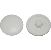 Plastová krytka, přední a zadní strana