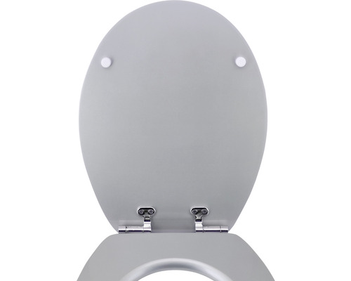 Dřevěné záchodové prkénko s kovovými panty