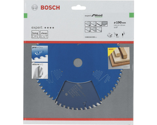 Pilový kotouč Bosch Expert Wood, průměr 190 milimetrů