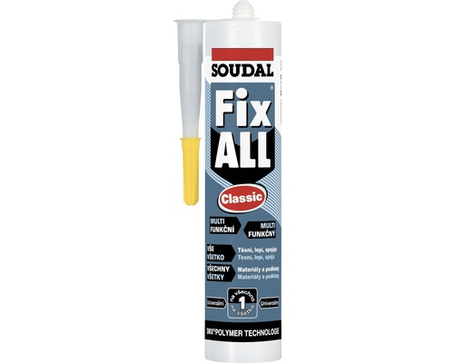 Lepicí tmel SOUDAL Fix All Classic 290 ml šedý-0