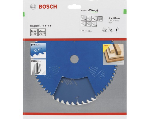 Pilový kotouč Bosch Expert na dřevo, průměr 200 milimetrů