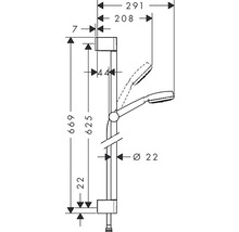 Sprchový set Hansgrohe Crometta 100 26652400