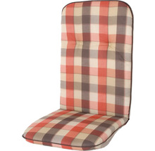 Polstrovaný potah sedáku židle s kostkovaným vzorem