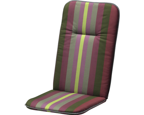 Polstr na lehátko Sort 190 x 59 x 5 cm Podložka na zahradní židli s pruhovaným vzorem