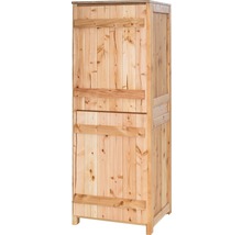 Dřevěná skříň se dvěma dveřmi