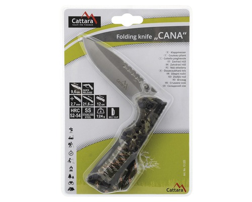 Zavírací nůž Cattara Cana v obalu