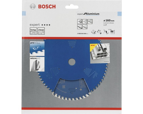 Pilový kotouč Bosch Expert Aluminium, průměr 160 milimetrů