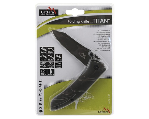 Zavírací nůž Cattara Titan v obalu