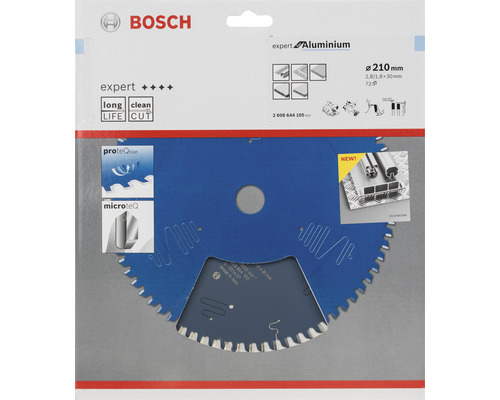Pilový kotouč Bosch Expert Aluminium, průměr 210 milimetrů