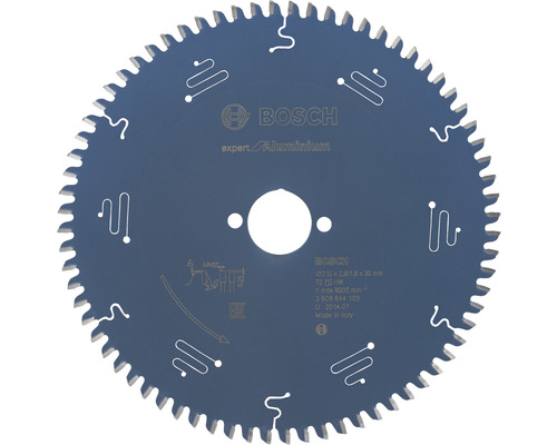 Pilový řezný kotouč pro okružní pily Expert for Aluminium Ø 210x30 mm Z 72 Pilový kotouč Bosch Expert Aluminium