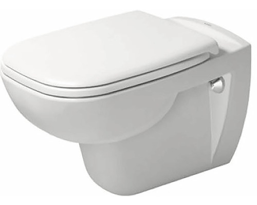 Závěsné WC Duravit D-Code se záchodovým prkénkem 45350900A1