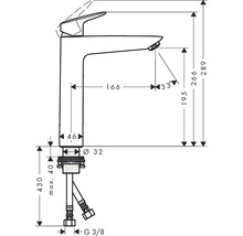 Umyvadlová baterie Hansgrohe Logis 71091000-thumb-1 Umyvadlová baterie Hansgrohe Logis 71091000-thumb-1