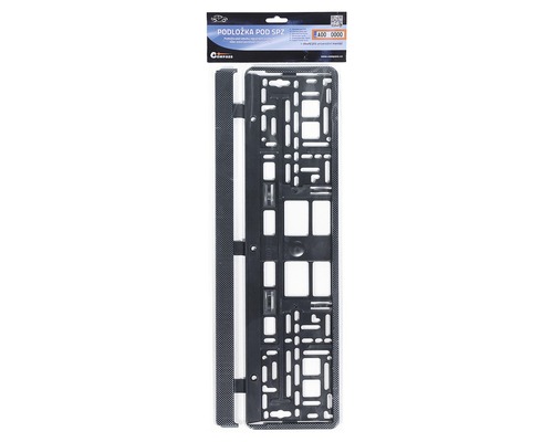 Plastový držák poznávací značky