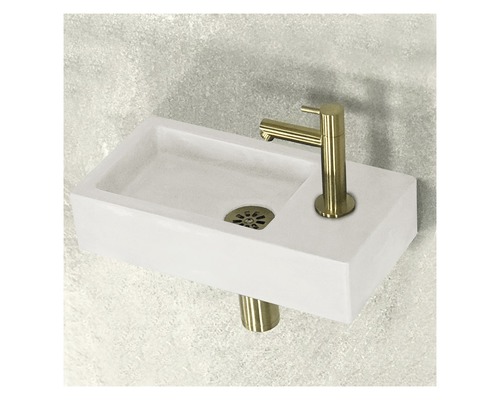 Umyvadlo s vodovodní baterií a odtokovou soupravou