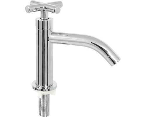 Kovová vodovodní baterie s křížovou rukojetí