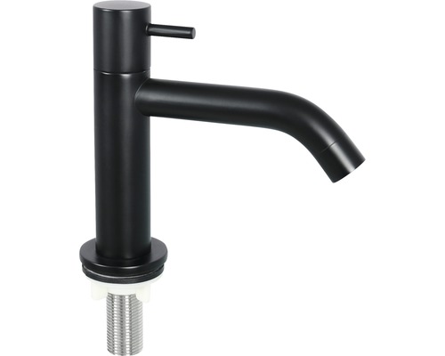 Černá umyvadlová baterie s jednou pákou