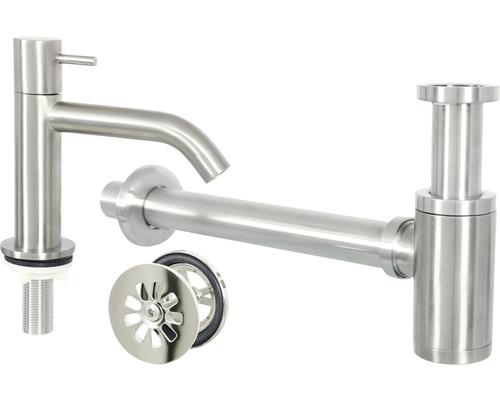 Umyvadlová baterie se sifonem a odtokovou soupravou