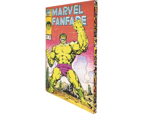 Plátno s motivem komiksu Marvel Fanfare