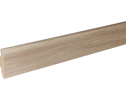 Soklová lišta Skandor dub FOEI56 FU60L 19x58x2400 mm Podlahová lišta s dřevěným vzhledem