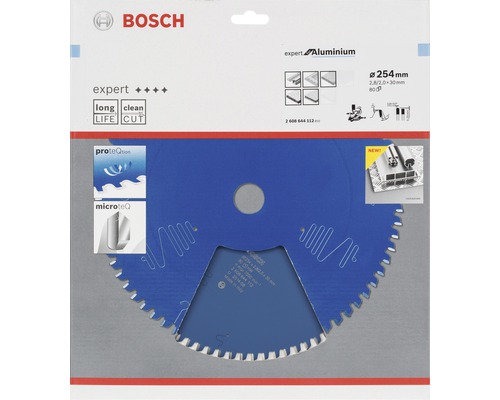 Pilový kotouč Bosch Expert Aluminium o průměru 254 milimetrů