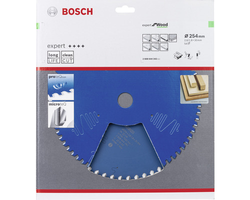 Pilový kotouč na dřevo Bosch Expert o průměru 254 milimetrů