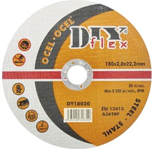 Řezný kotouč DIY Ø 180 x 2 x 22 mm, ocel