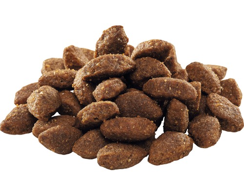 Hromada suchého krmiva pro psy