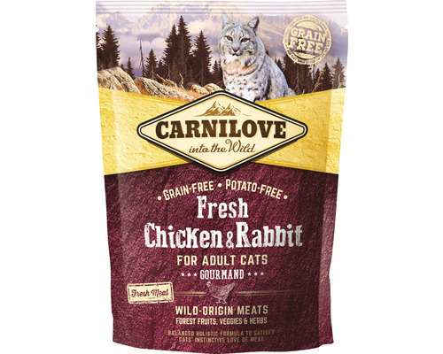 Granule pro kočky Carnilove Fresh Chicken & Rabbit 400 g
