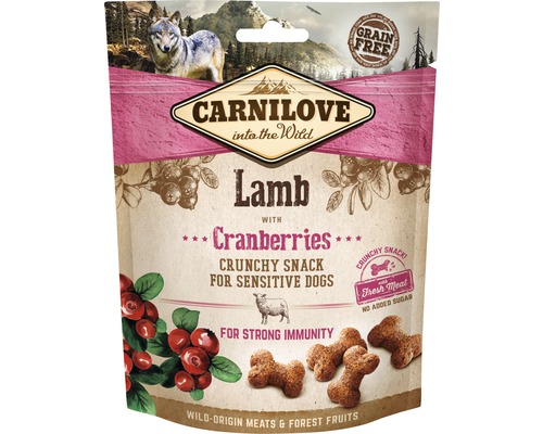 Pamlsky pro psy Carnilove Dog Crunchy Snack Lamb 200 g