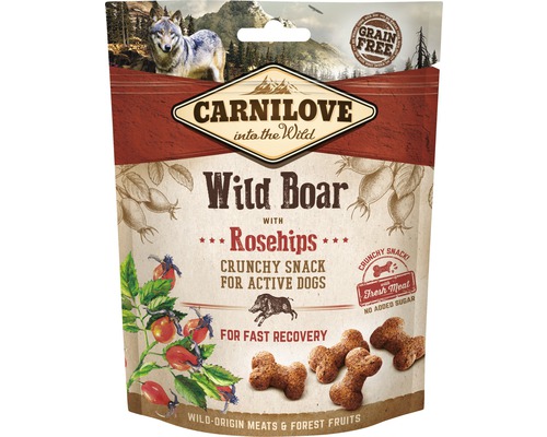 Pamlsky pro psy Carnilove Dog Crunchy Snack Boar 200 g Pamlsky pro psy Carnilove Dog Crunchy Snack Boar 200 g
