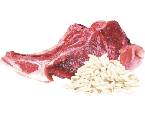 Jehněčí kotleta s rýží