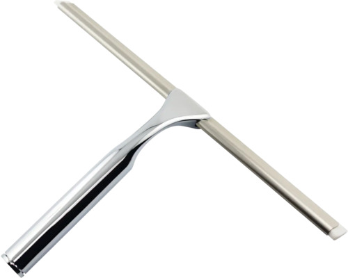 Kovová stěrka na sprchy s rukojetí