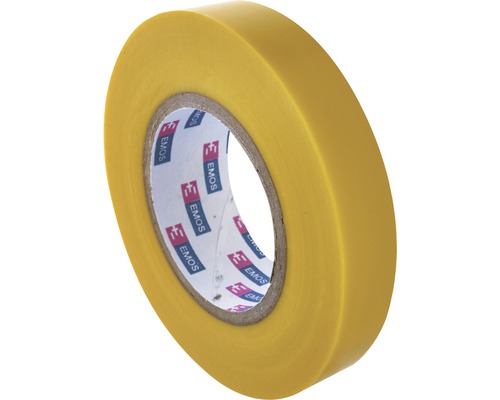 Izolační páska Emos PVC 15mm / 10m žlutá