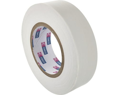 Izolační páska Emos PVC 19mm / 20m bílá
