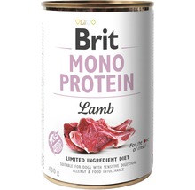 Konzerva pro psy Brit Mono Protein Lamb 400 g-thumb-0
