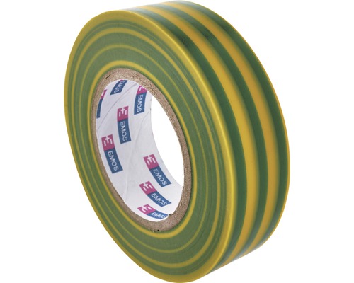 Izolační páska Emos PVC 19mm / 20m zelenožlutá