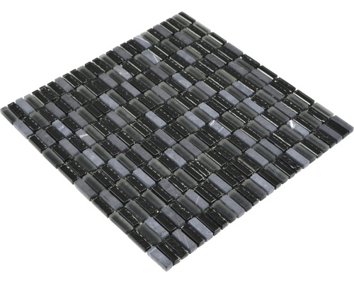 Mozaiková rohož ze skla a přírodního kamene