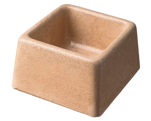 Miska pro hlodavce Be-Mi betonová 8 x 8 cm Miska pro hlodavce Be-Mi betonová 8 x 8 cm