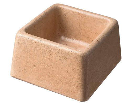 Miska pro hlodavce Be-Mi betonová 8 x 8 cm