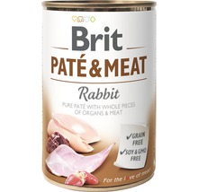 Konzerva pro psy Brit Paté & Meat Rabbit 400 g