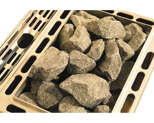 Saunové kameny v saunových kamnech