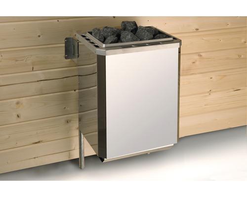 Nástěnná saunová kamna se saunovými kameny