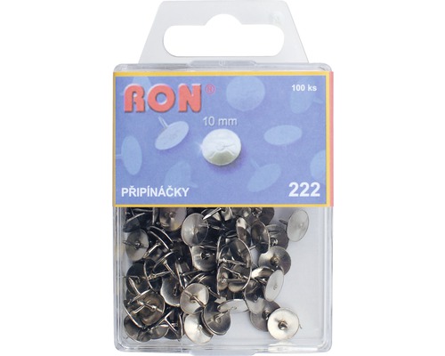 Balení připínáčků, 10 milimetrů, 100 kusů