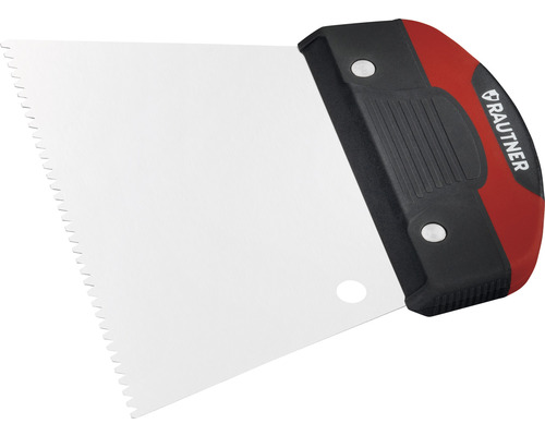 Ozubená stěrka Rautner B2 2K 180mm Zubová špachtle s rukojetí