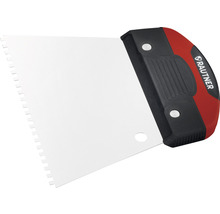 Zubatá špachtle s rukojetí od společnosti Rautner