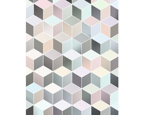 Fototapeta vliesová Cubes Pastel, motiv geometrický