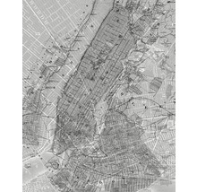 Detailní mapa New Yorku s čtvrtěmi a ulicemi